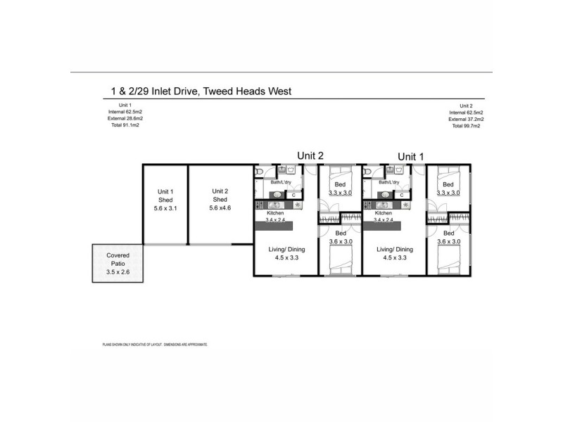 1/29 Inlet Drive, Tweed Heads West NSW 2485 Floorplan
