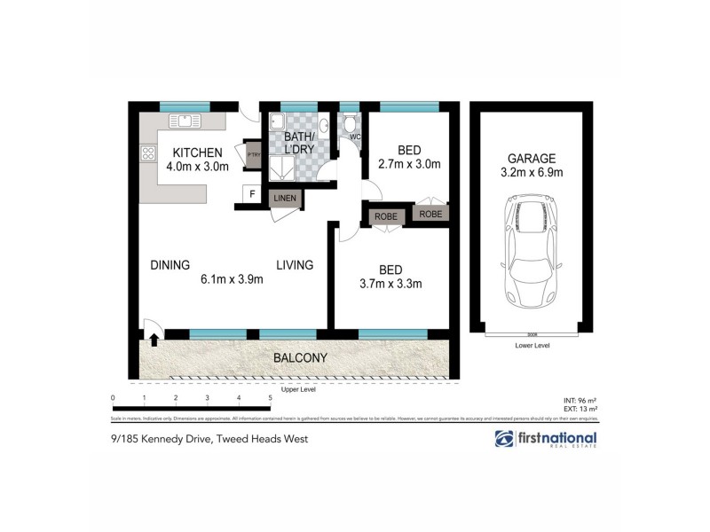 9/185 Kennedy Drive, Tweed Heads West NSW 2485 Floorplan