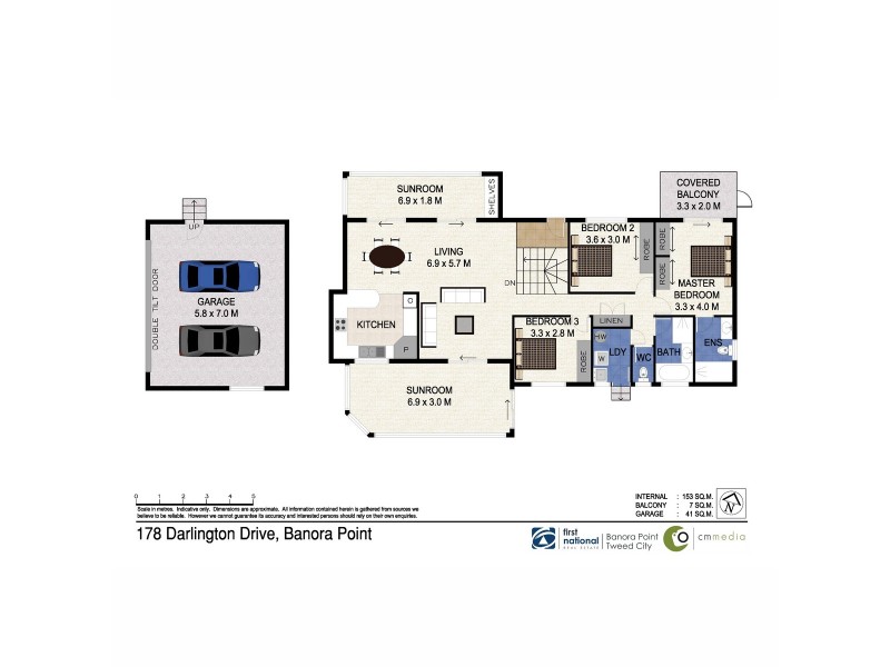 178 Darlington Drive, Banora Point NSW 2486 Floorplan