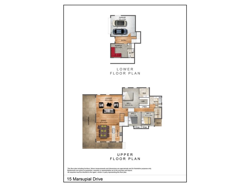 15 Marsupial Drive, Pottsville NSW 2489 Floorplan