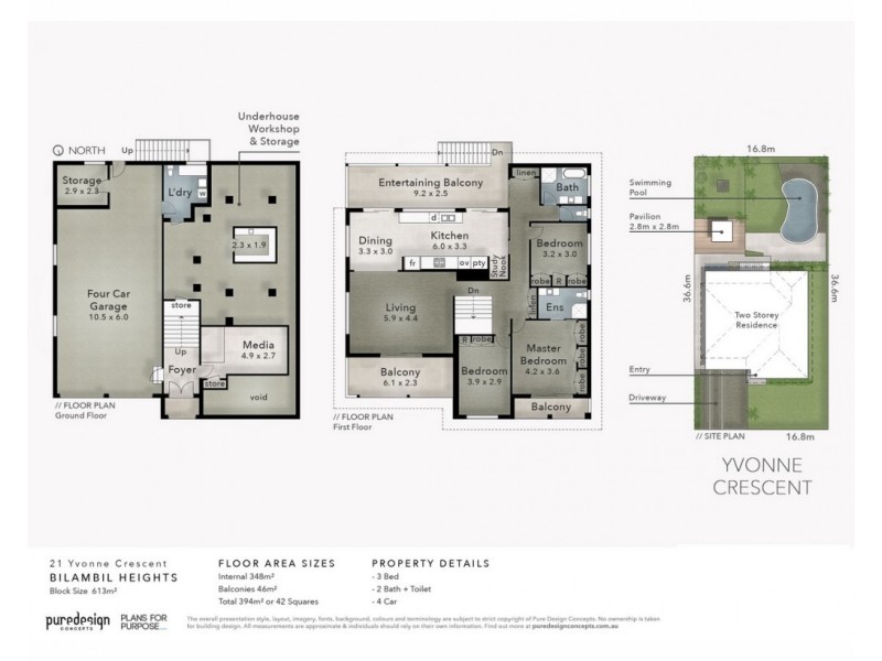 21 Yvonne Crescent, Bilambil Heights NSW 2486 Floorplan