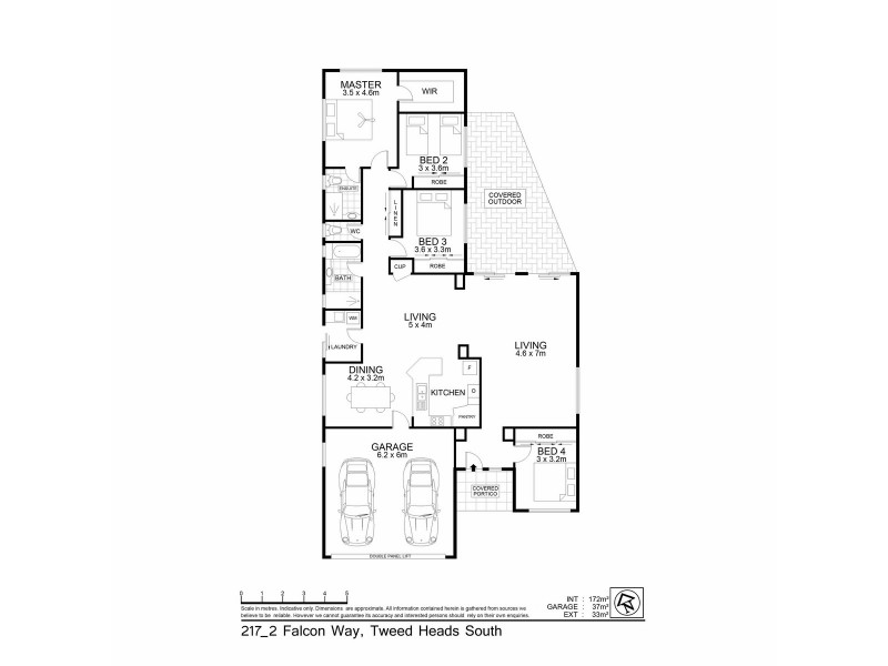 217/2 Falcon Way, Tweed Heads South NSW 2486 Floorplan