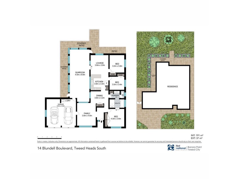 14 Blundell Boulevard, Tweed Heads South NSW 2486 Floorplan