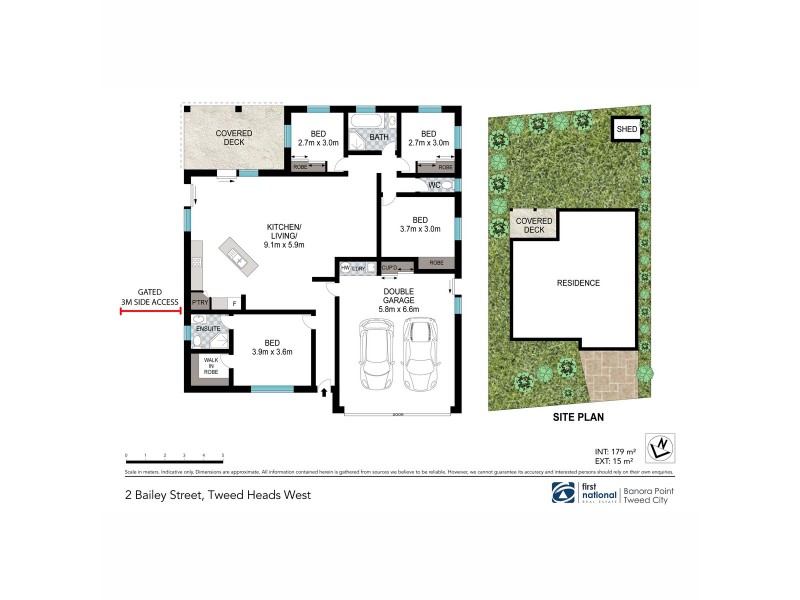 2 Bailey Street, Tweed Heads West NSW 2485 Floorplan