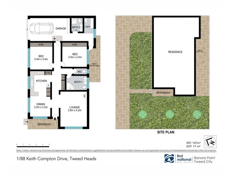 1/88 Keith Compton Drive, Tweed Heads NSW 2485 Floorplan