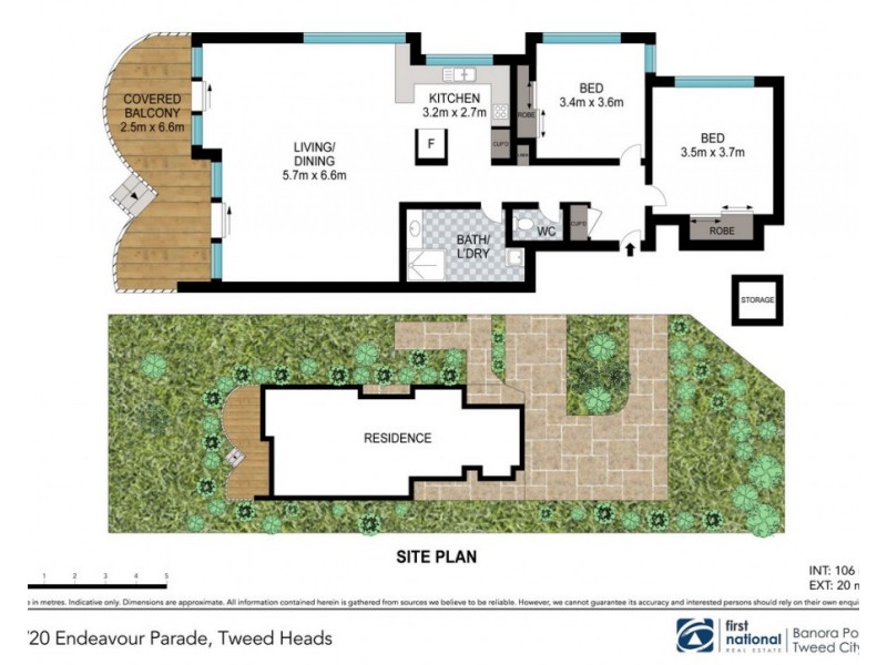 2/20 Endeavour Parade, Tweed Heads NSW 2485 Floorplan