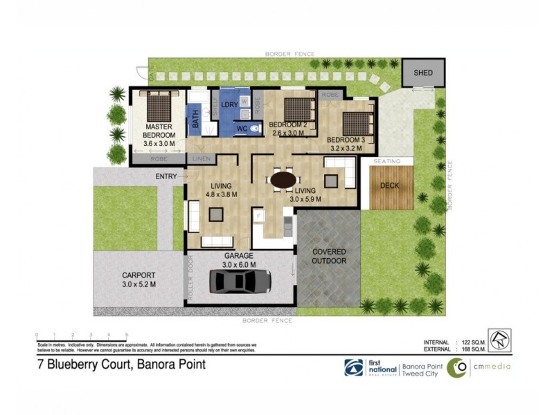 7 Blueberry Court, Banora Point NSW 2486 Floorplan