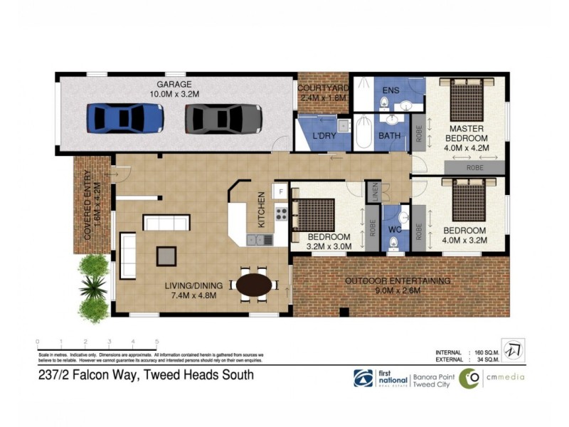237/2 Falcon Way, Tweed Heads South NSW 2486 Floorplan
