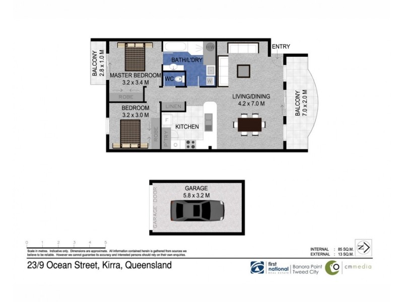 23/9 Ocean Street, Coolangatta QLD 4225 Floorplan