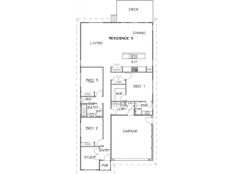 Lot 5/1-5 Westmount Road, Healesville VIC 3777 Floorplan