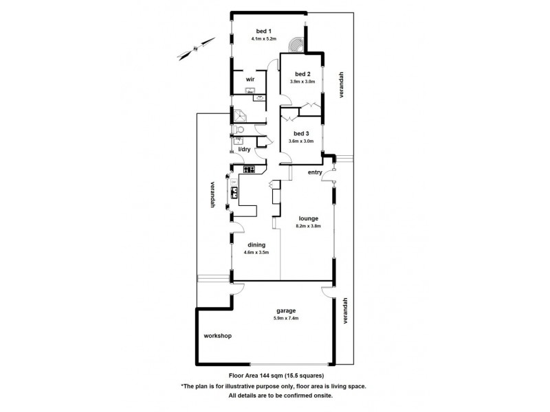 87 Chalet Road, Healesville VIC 3777 Floorplan