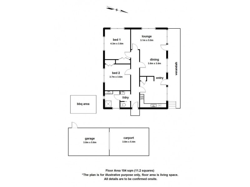 6 Clifford Grove, Healesville VIC 3777 Floorplan