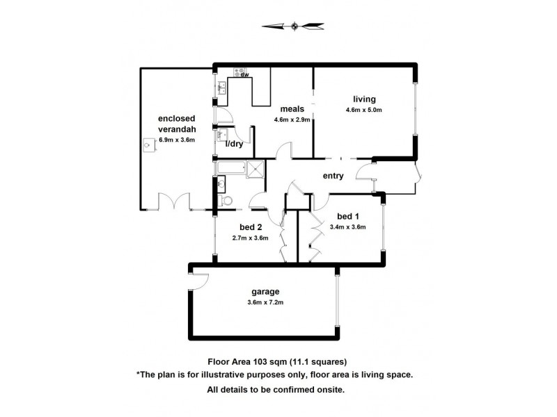 3/1A Evelyn Grove, Healesville VIC 3777 Floorplan