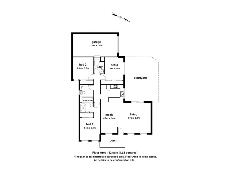 3/83-87 Maroondah Hwy, Healesville VIC 3777 Floorplan