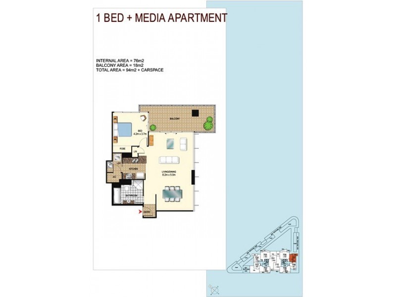 1707/1 Como Cresnt, Southport QLD 4215