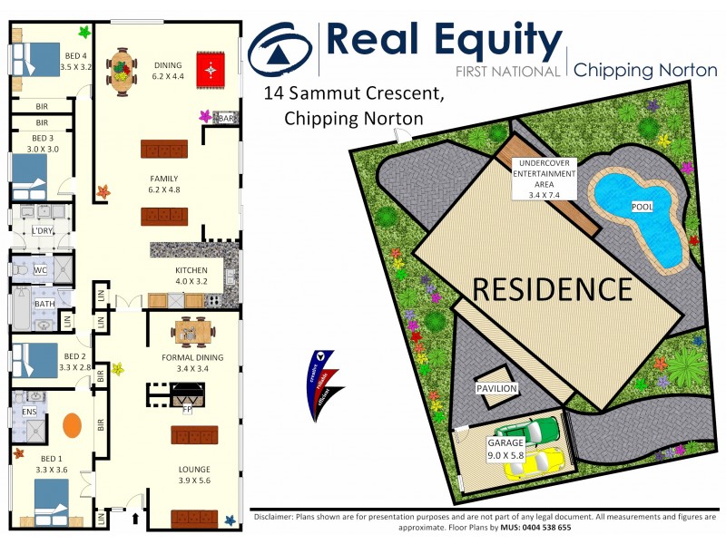 14 Sammut Crescent, Chipping Norton NSW 2170 Floorplan