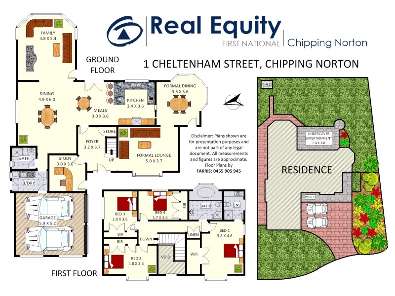 1 Cheltenham Street, Chipping Norton NSW 2170 Floorplan