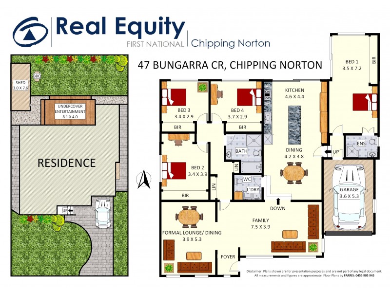 47 Bungarra Crescent, Chipping Norton NSW 2170 Floorplan