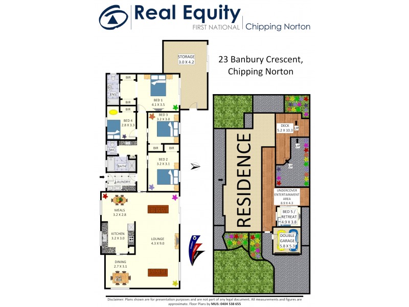 23 Banbury Crescent, Chipping Norton NSW 2170 Floorplan