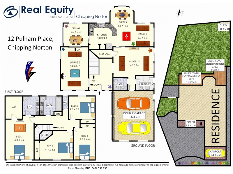 12 Pulham Place, Chipping Norton NSW 2170 Floorplan