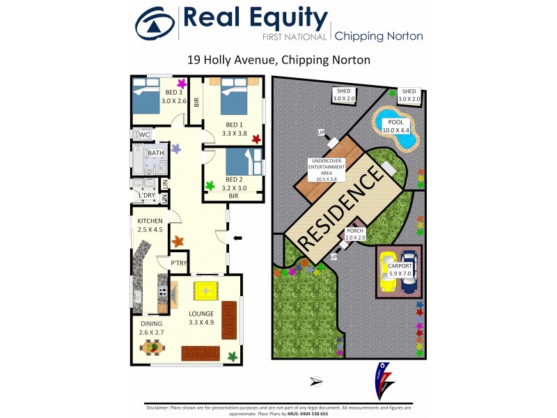 19 Holly Avenue, Chipping Norton NSW 2170 Floorplan