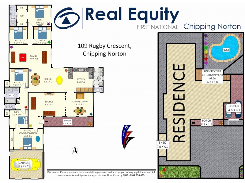 109 Rugby Crescent, Chipping Norton NSW 2170 Floorplan