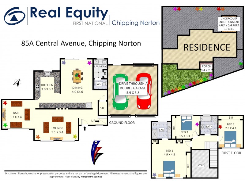 85a Central Avenue, Chipping Norton NSW 2170 Floorplan