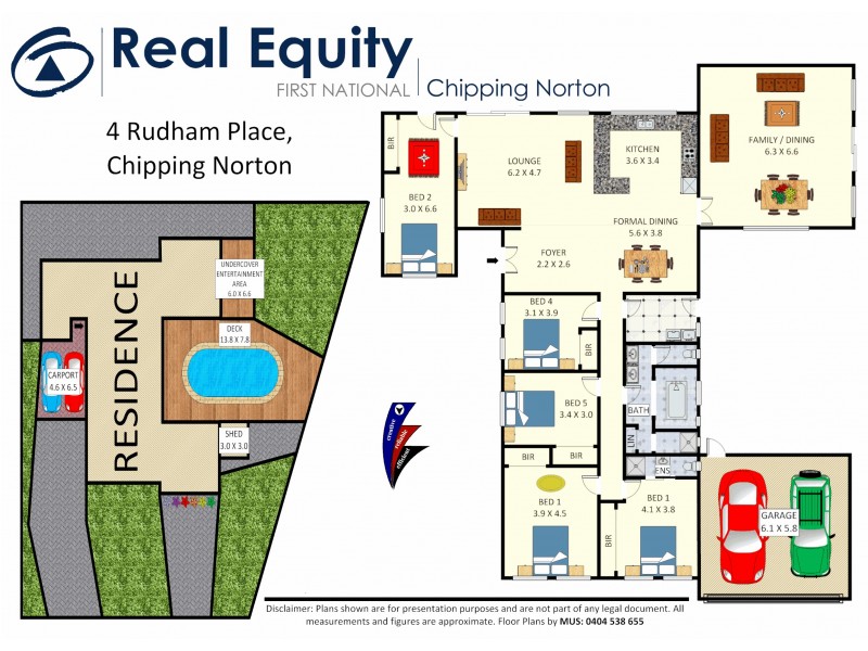 4 Rudham Place, Chipping Norton NSW 2170 Floorplan