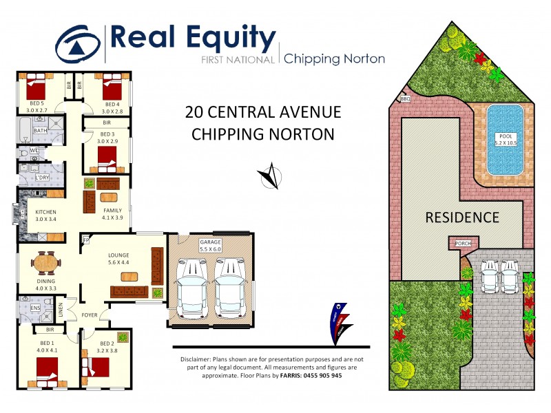 20 Central Avenue, Chipping Norton NSW 2170 Floorplan