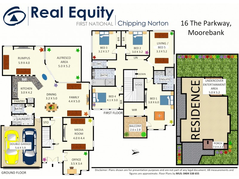 16 The Parkway, Moorebank NSW 2170 Floorplan