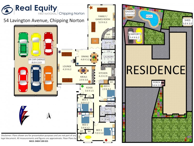 54 Lavington Avenue, Chipping Norton NSW 2170 Floorplan