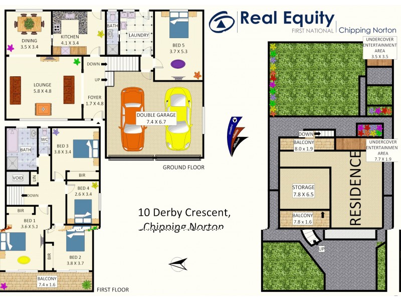10 Derby Crescent, Chipping Norton NSW 2170 Floorplan