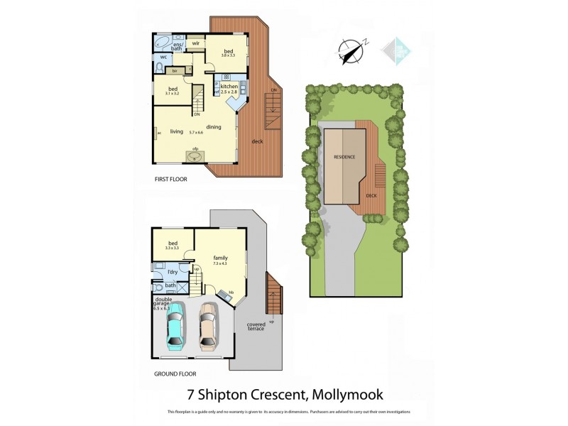 7 Shipton Crescent, Mollymook NSW 2539 Floorplan
