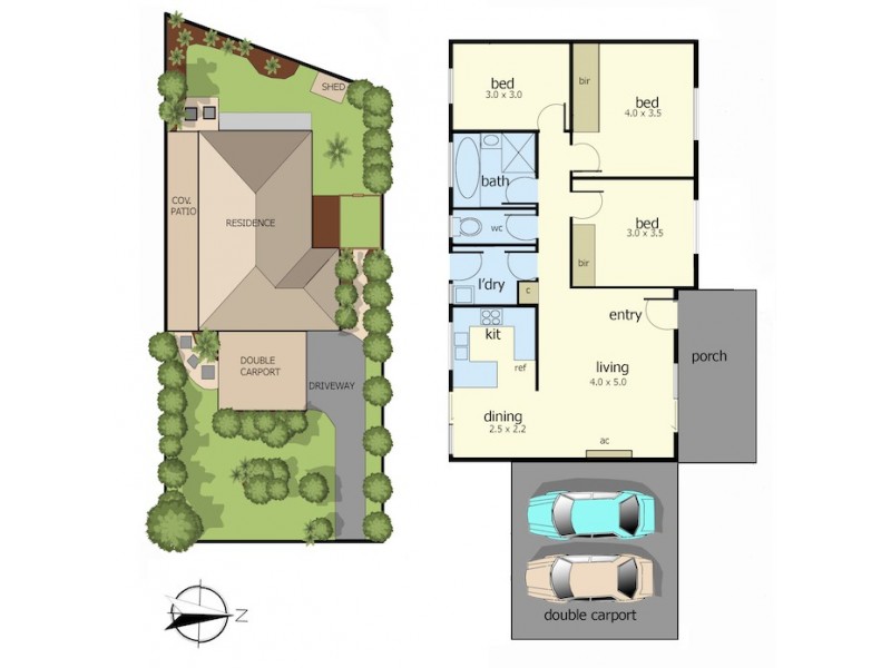 57 LEIGH CRESCENT, Ulladulla NSW 2539 Floorplan