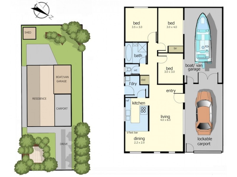 14 Colden Place, Ulladulla NSW 2539 Floorplan