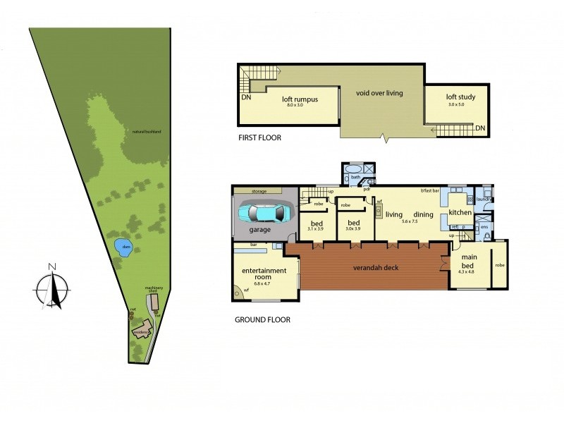 356 Wheelbarrow Road, Milton NSW 2538 Floorplan