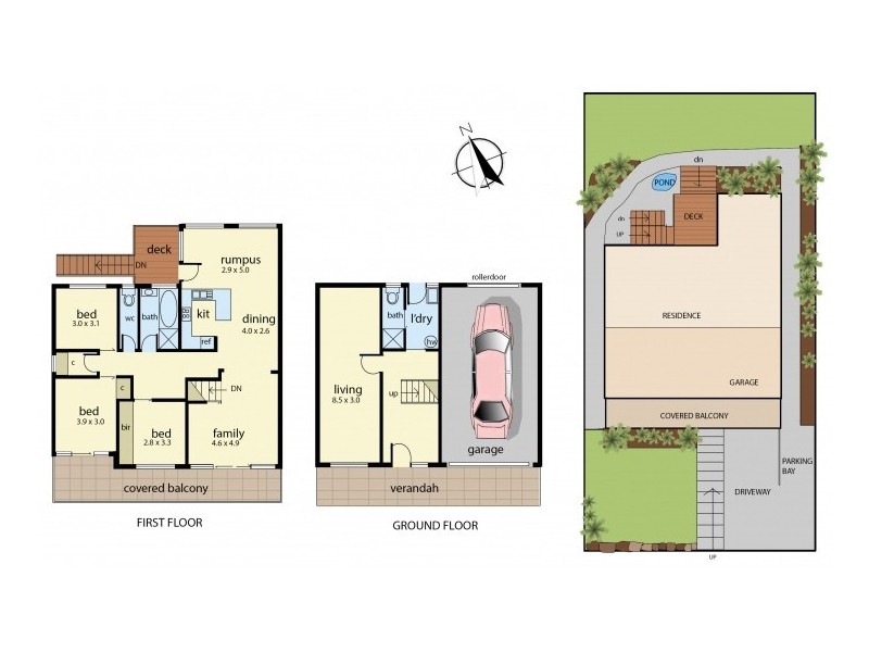 35 Canberra Cres, Burrill Lake NSW 2539 Floorplan