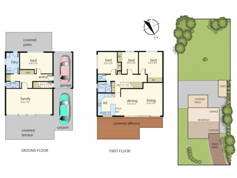 9 Clissold Street, Mollymook NSW 2539 Floorplan