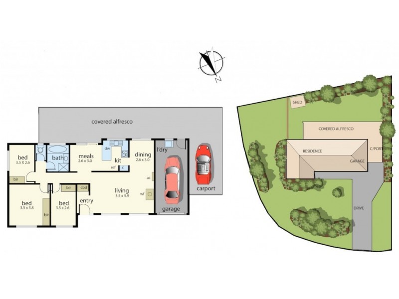 24 Carramar Crescent, Ulladulla NSW 2539 Floorplan
