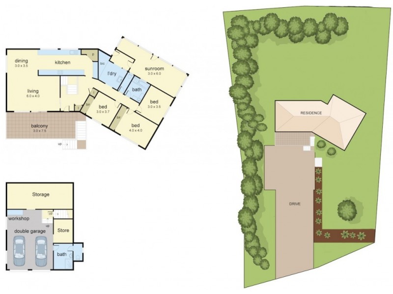 14 Seaview Street, Mollymook NSW 2539 Floorplan