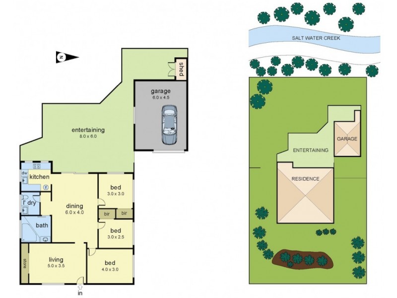 19 Dermal Street, Lake Tabourie NSW 2539 Floorplan