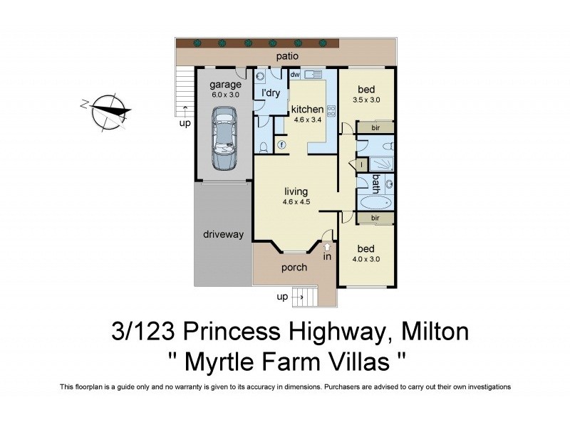 3/121-123 Princes Highway, Milton NSW 2538 Floorplan