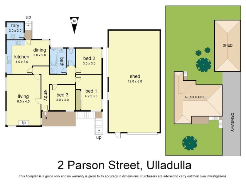 2 Parson Street, Ulladulla NSW 2539 Floorplan