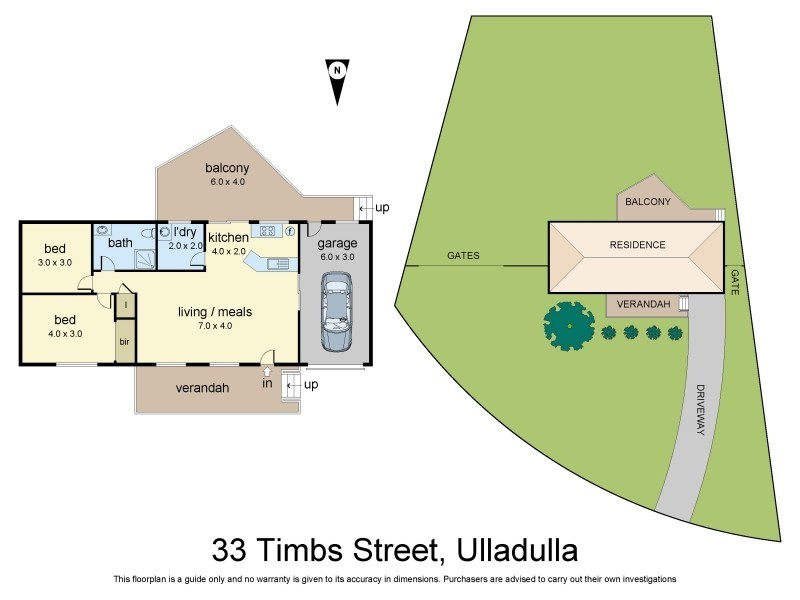 33 Timbs Street, Ulladulla NSW 2539 Floorplan