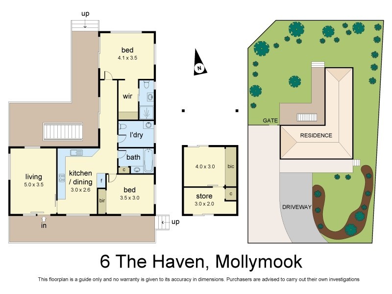 6 The Haven, Mollymook NSW 2539 Floorplan