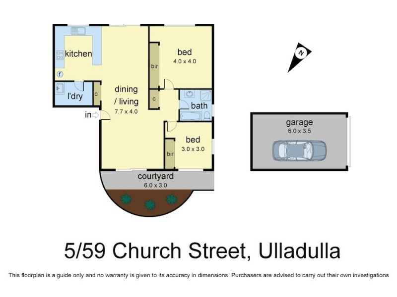 5/59 Church Street, Ulladulla NSW 2539 Floorplan
