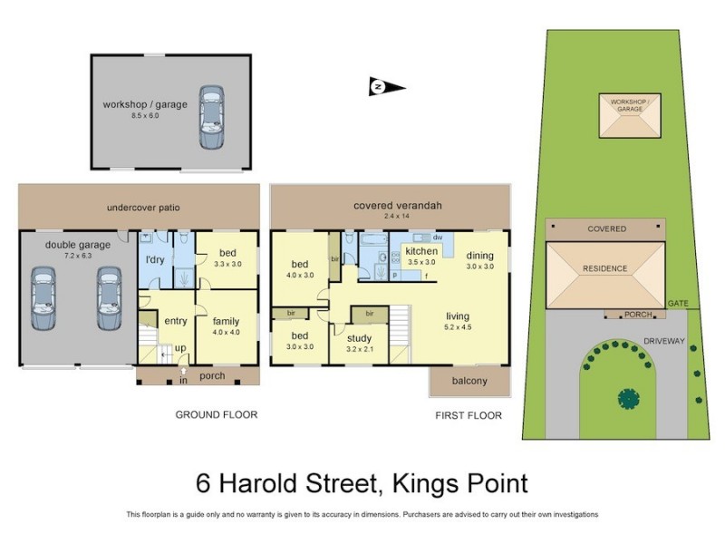 6 Harold Street, Kings Point NSW 2539 Floorplan