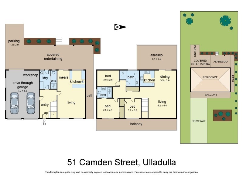 51 Camden Street, Ulladulla NSW 2539 Floorplan