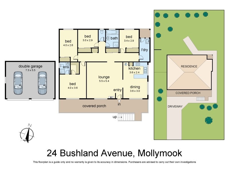 24 Bushland Avenue, Mollymook NSW 2539 Floorplan