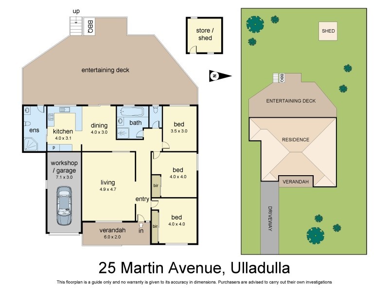 25 Martin Avenue, Ulladulla NSW 2539 Floorplan
